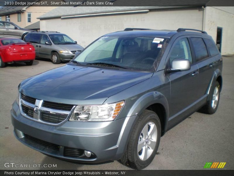Silver Steel Metallic / Dark Slate Gray 2010 Dodge Journey SXT