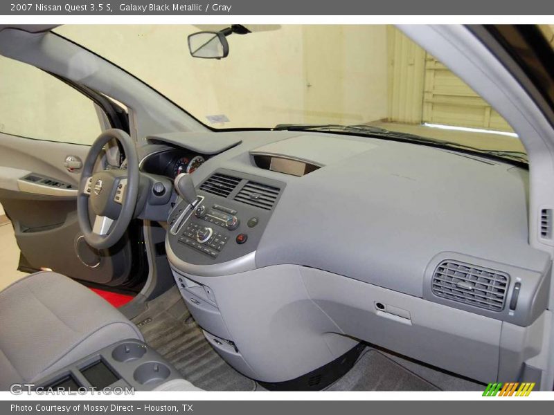 Galaxy Black Metallic / Gray 2007 Nissan Quest 3.5 S