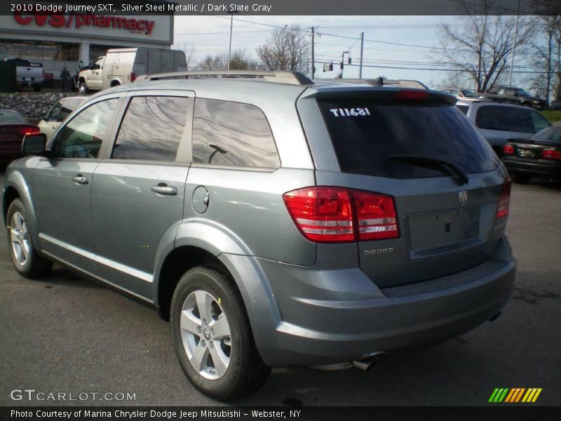 Silver Steel Metallic / Dark Slate Gray 2010 Dodge Journey SXT