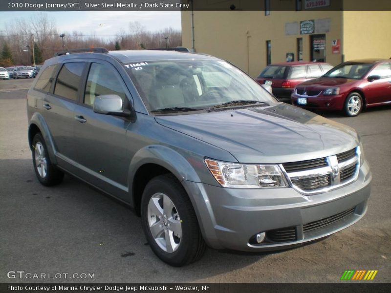 Silver Steel Metallic / Dark Slate Gray 2010 Dodge Journey SXT