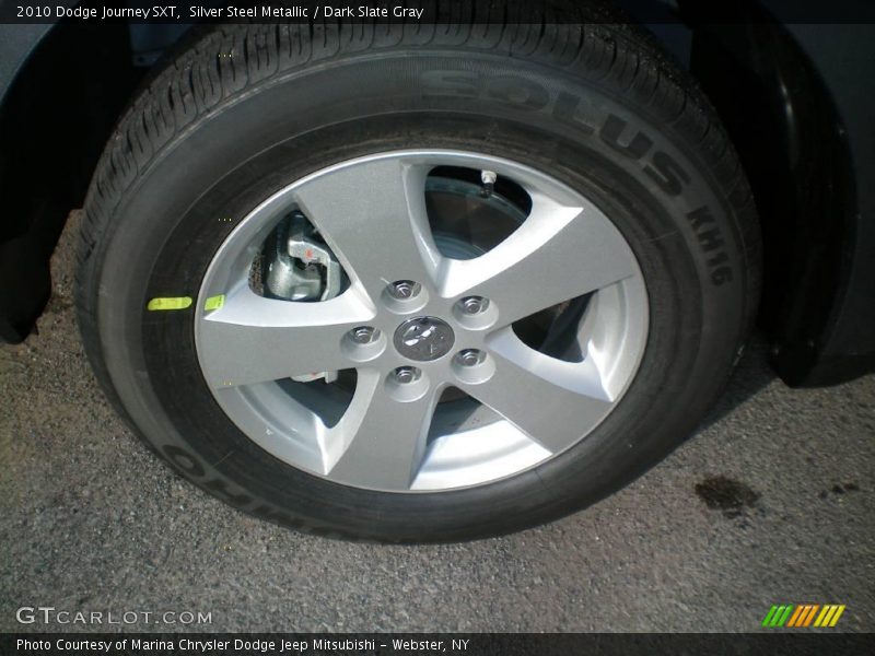 Silver Steel Metallic / Dark Slate Gray 2010 Dodge Journey SXT