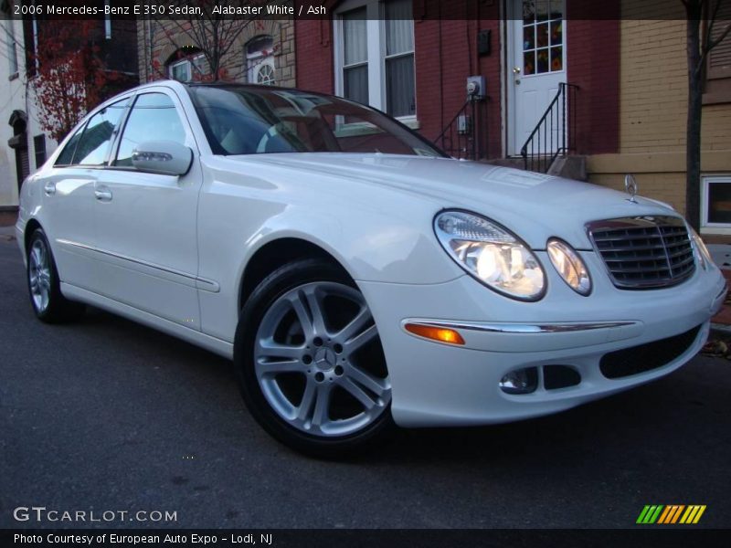 Alabaster White / Ash 2006 Mercedes-Benz E 350 Sedan