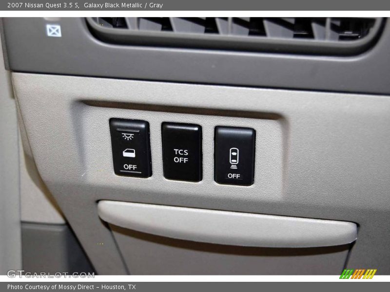 Galaxy Black Metallic / Gray 2007 Nissan Quest 3.5 S