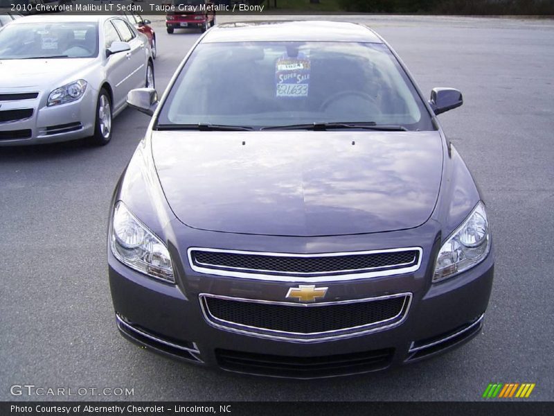 Taupe Gray Metallic / Ebony 2010 Chevrolet Malibu LT Sedan