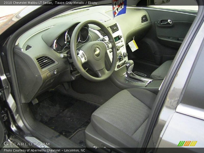 Taupe Gray Metallic / Ebony 2010 Chevrolet Malibu LT Sedan