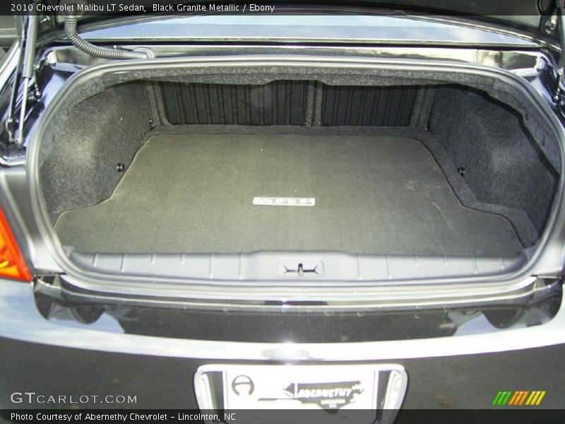 Black Granite Metallic / Ebony 2010 Chevrolet Malibu LT Sedan