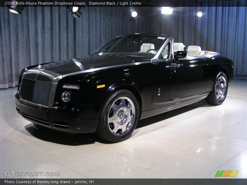 Diamond Black / Light Creme 2008 Rolls-Royce Phantom Drophead Coupe
