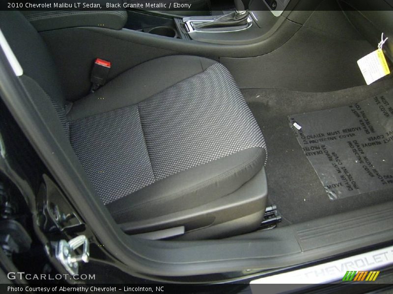 Black Granite Metallic / Ebony 2010 Chevrolet Malibu LT Sedan