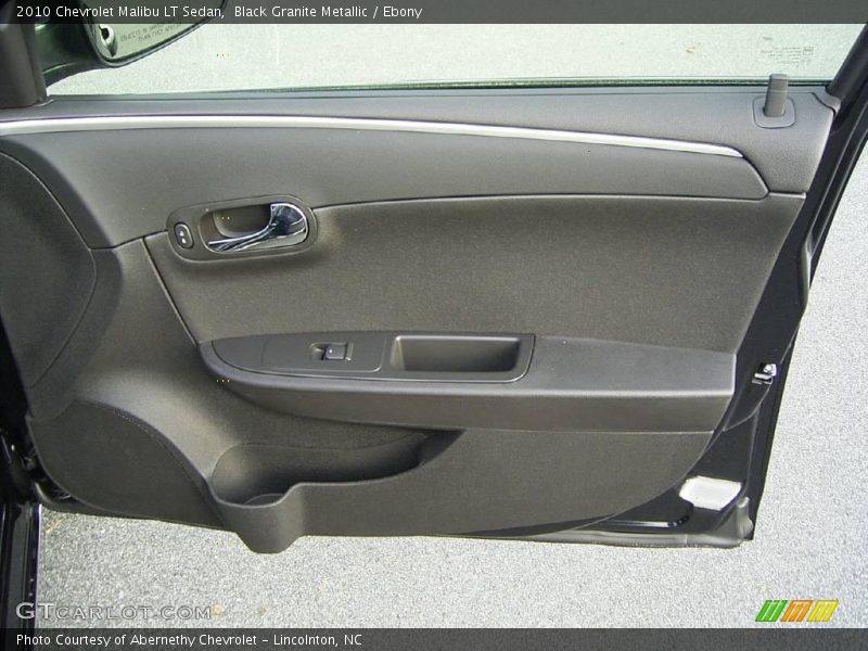 Black Granite Metallic / Ebony 2010 Chevrolet Malibu LT Sedan