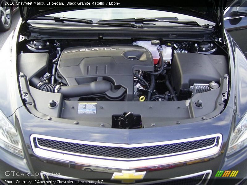 Black Granite Metallic / Ebony 2010 Chevrolet Malibu LT Sedan