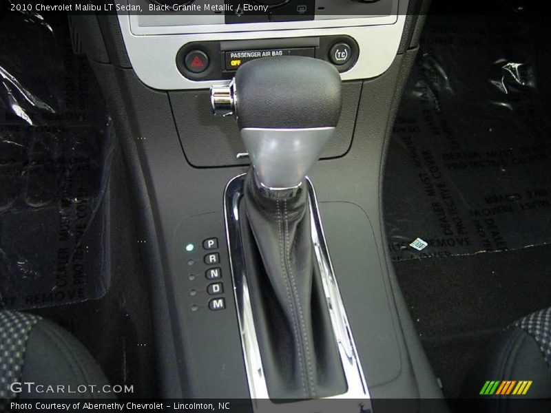 Black Granite Metallic / Ebony 2010 Chevrolet Malibu LT Sedan