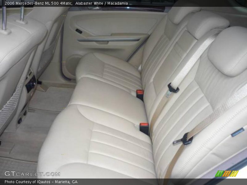 Alabaster White / Macadamia 2006 Mercedes-Benz ML 500 4Matic