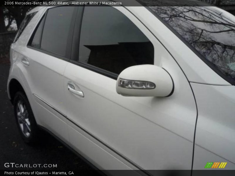 Alabaster White / Macadamia 2006 Mercedes-Benz ML 500 4Matic