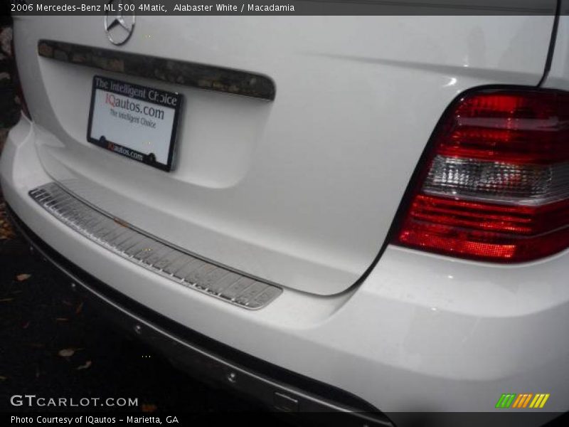 Alabaster White / Macadamia 2006 Mercedes-Benz ML 500 4Matic