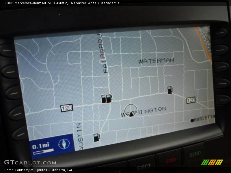 Alabaster White / Macadamia 2006 Mercedes-Benz ML 500 4Matic