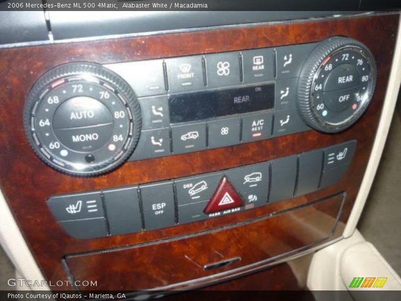 Alabaster White / Macadamia 2006 Mercedes-Benz ML 500 4Matic
