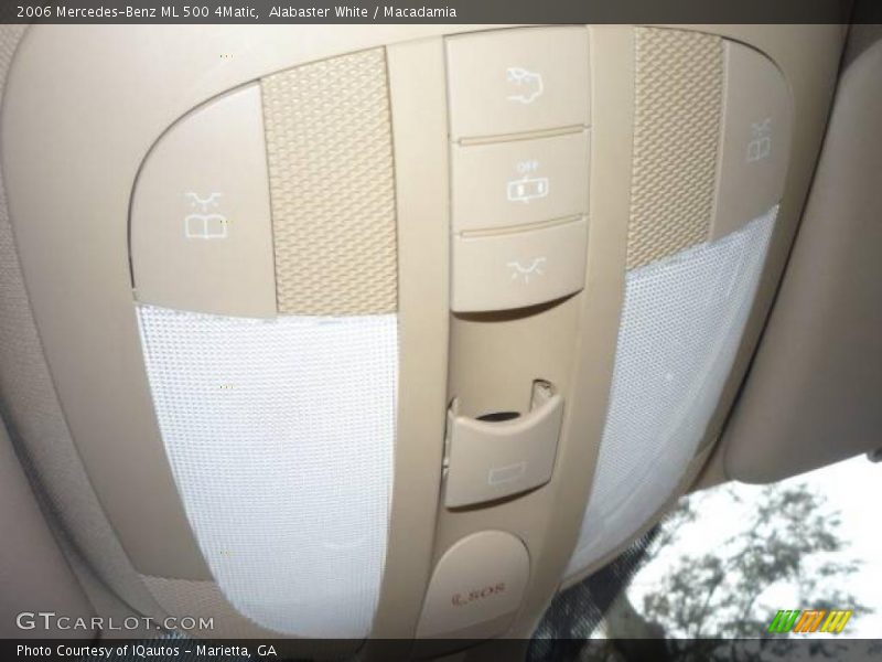 Alabaster White / Macadamia 2006 Mercedes-Benz ML 500 4Matic