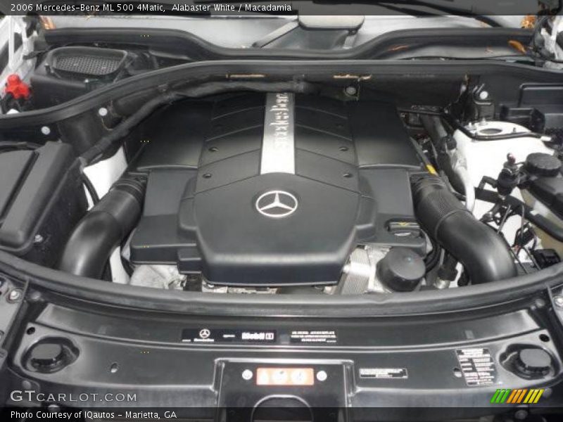 Alabaster White / Macadamia 2006 Mercedes-Benz ML 500 4Matic