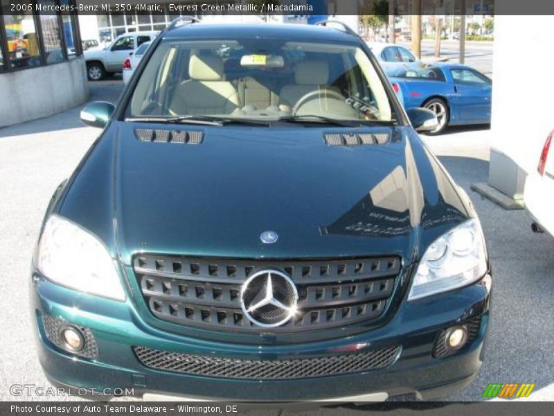 Everest Green Metallic / Macadamia 2006 Mercedes-Benz ML 350 4Matic