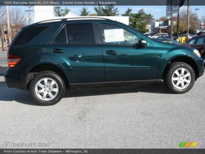 Everest Green Metallic / Macadamia 2006 Mercedes-Benz ML 350 4Matic