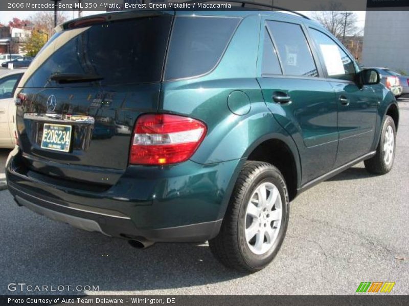 Everest Green Metallic / Macadamia 2006 Mercedes-Benz ML 350 4Matic