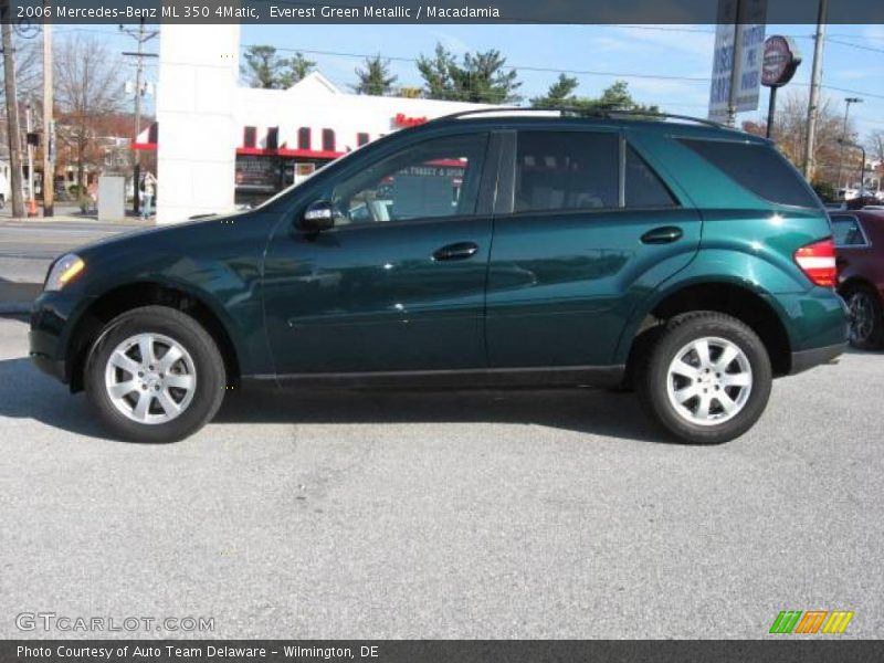 Everest Green Metallic / Macadamia 2006 Mercedes-Benz ML 350 4Matic