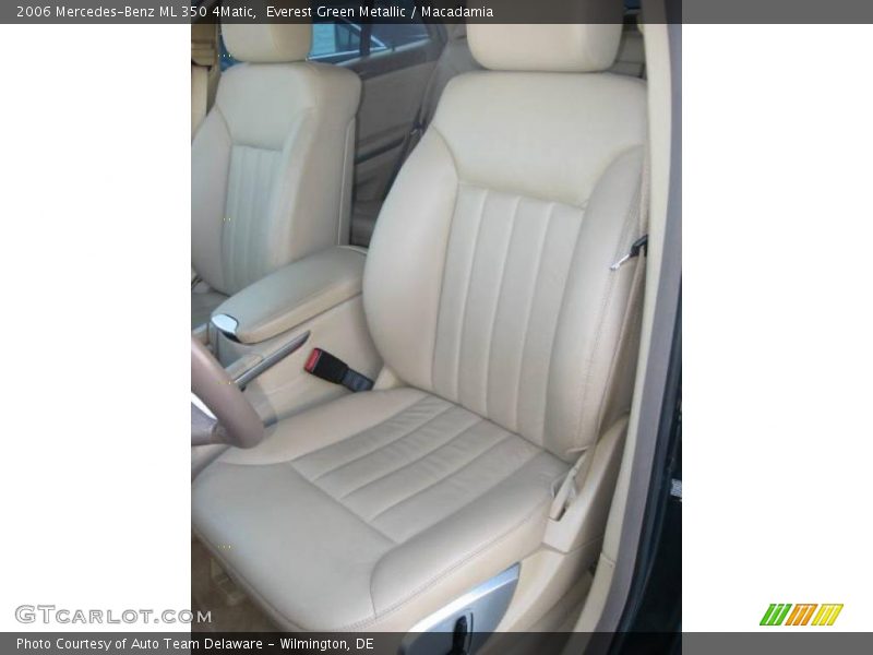 Everest Green Metallic / Macadamia 2006 Mercedes-Benz ML 350 4Matic