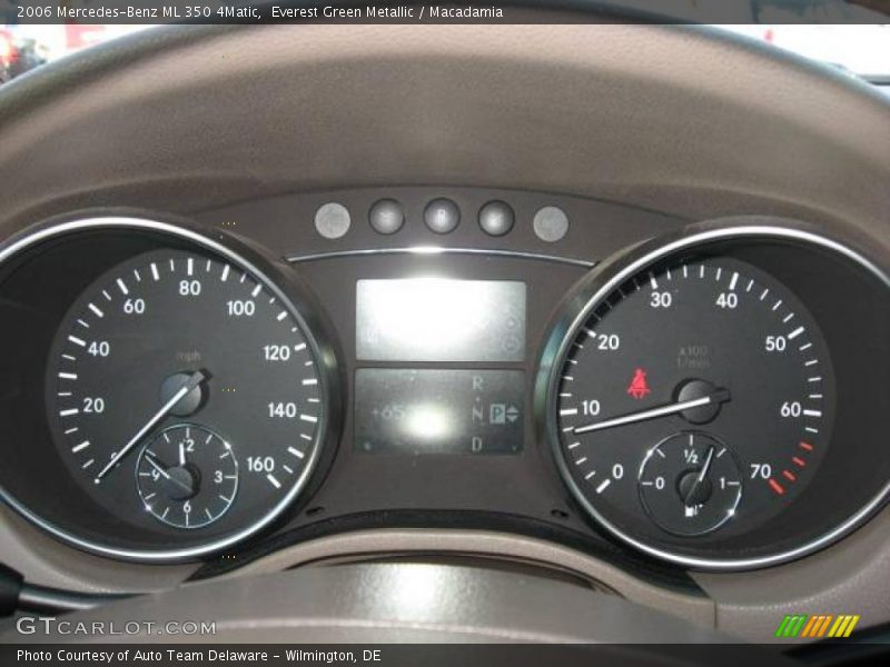Everest Green Metallic / Macadamia 2006 Mercedes-Benz ML 350 4Matic