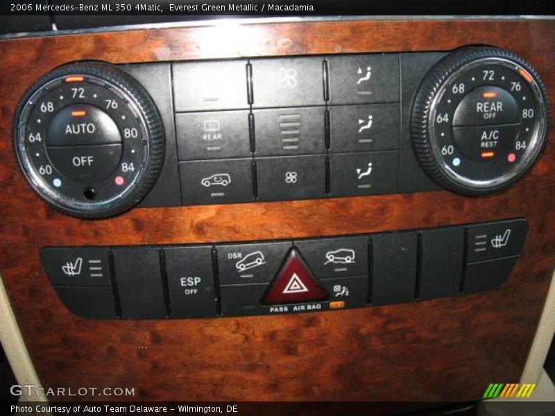 Everest Green Metallic / Macadamia 2006 Mercedes-Benz ML 350 4Matic