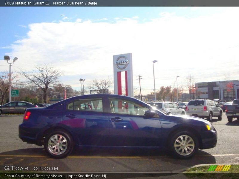 Maizen Blue Pearl / Beige 2009 Mitsubishi Galant ES