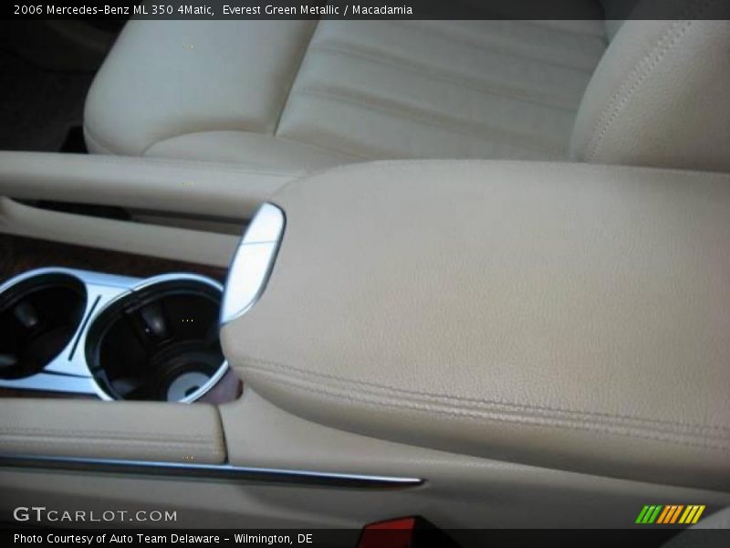 Everest Green Metallic / Macadamia 2006 Mercedes-Benz ML 350 4Matic