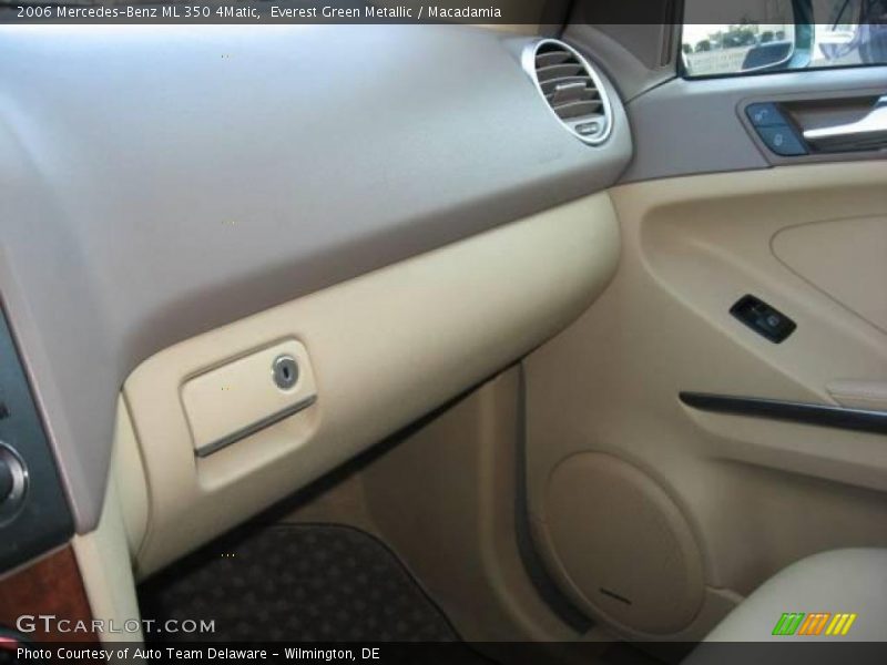 Everest Green Metallic / Macadamia 2006 Mercedes-Benz ML 350 4Matic