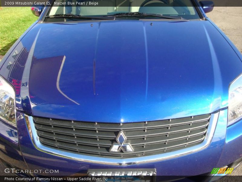Maizen Blue Pearl / Beige 2009 Mitsubishi Galant ES