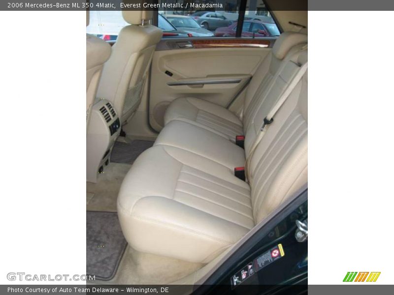 Everest Green Metallic / Macadamia 2006 Mercedes-Benz ML 350 4Matic