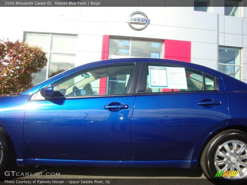 Maizen Blue Pearl / Beige 2009 Mitsubishi Galant ES