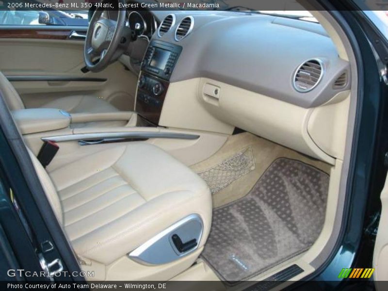 Everest Green Metallic / Macadamia 2006 Mercedes-Benz ML 350 4Matic
