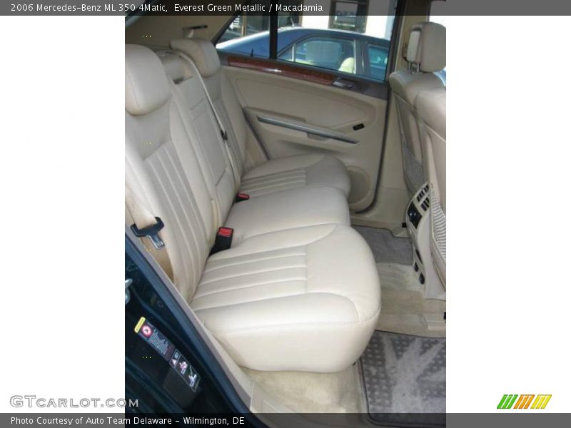 Everest Green Metallic / Macadamia 2006 Mercedes-Benz ML 350 4Matic