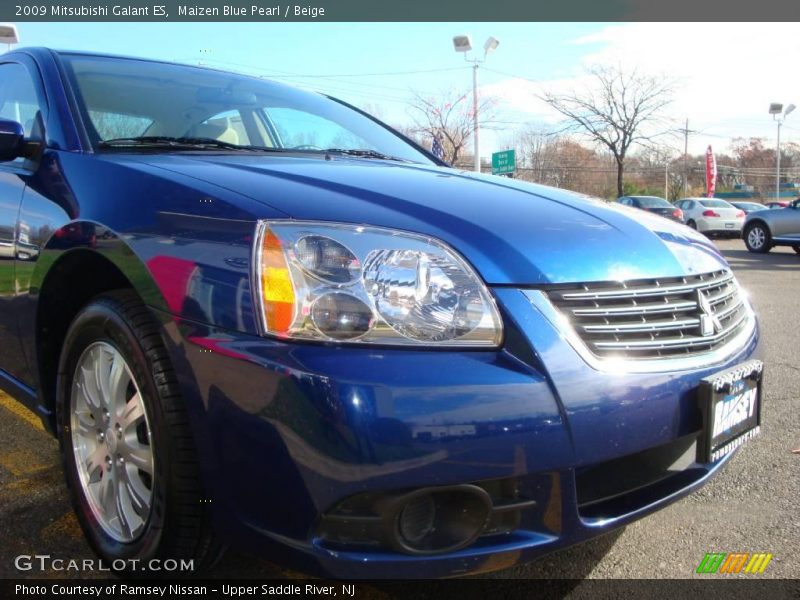 Maizen Blue Pearl / Beige 2009 Mitsubishi Galant ES