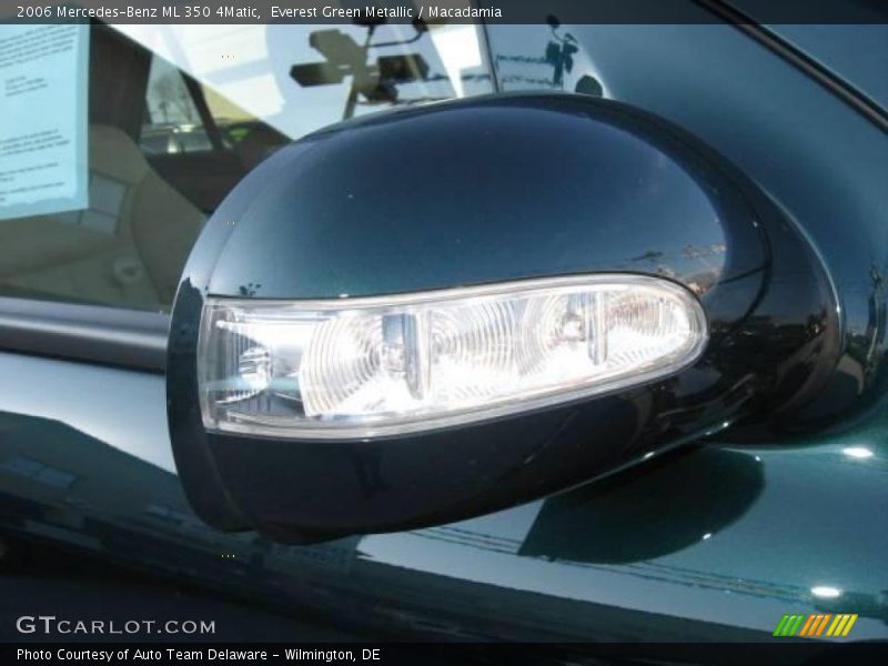 Everest Green Metallic / Macadamia 2006 Mercedes-Benz ML 350 4Matic