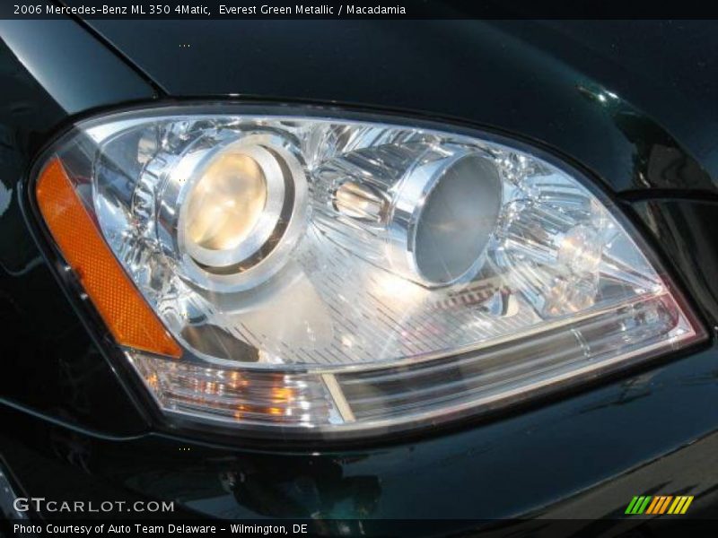 Everest Green Metallic / Macadamia 2006 Mercedes-Benz ML 350 4Matic