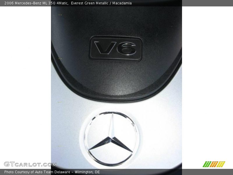 Everest Green Metallic / Macadamia 2006 Mercedes-Benz ML 350 4Matic
