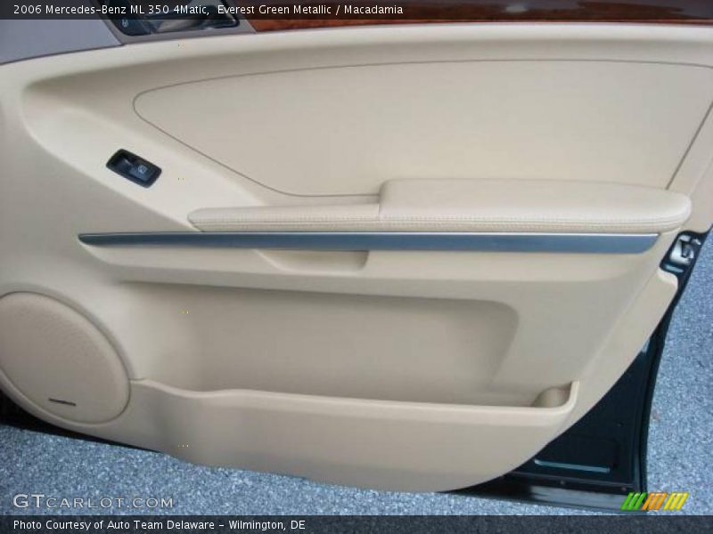 Everest Green Metallic / Macadamia 2006 Mercedes-Benz ML 350 4Matic