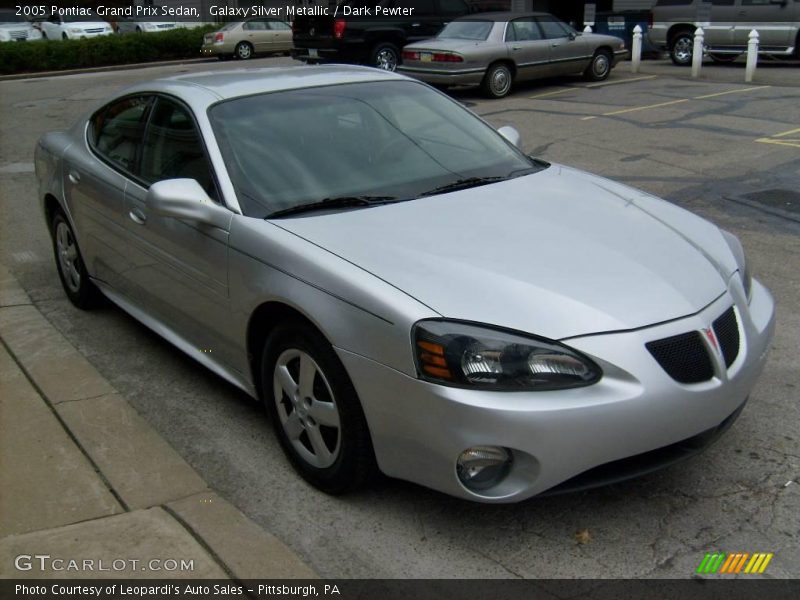 Galaxy Silver Metallic / Dark Pewter 2005 Pontiac Grand Prix Sedan