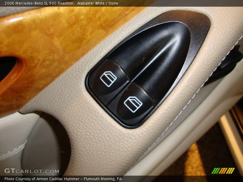 Alabaster White / Stone 2006 Mercedes-Benz SL 500 Roadster