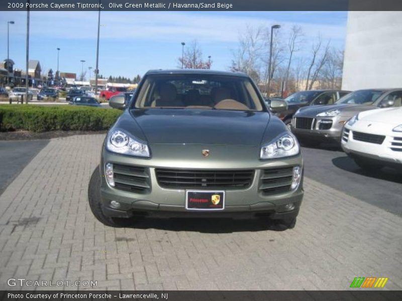 Olive Green Metallic / Havanna/Sand Beige 2009 Porsche Cayenne Tiptronic