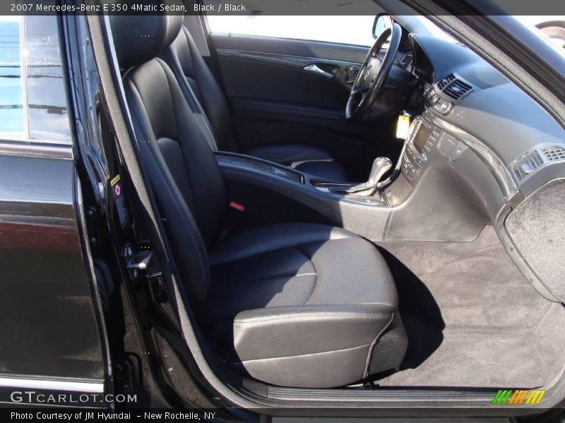 Black / Black 2007 Mercedes-Benz E 350 4Matic Sedan