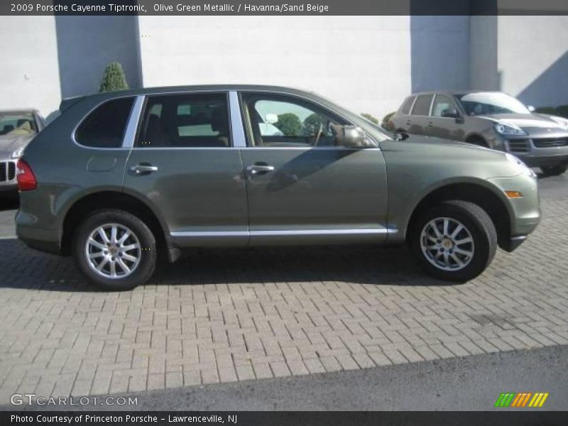 Olive Green Metallic / Havanna/Sand Beige 2009 Porsche Cayenne Tiptronic