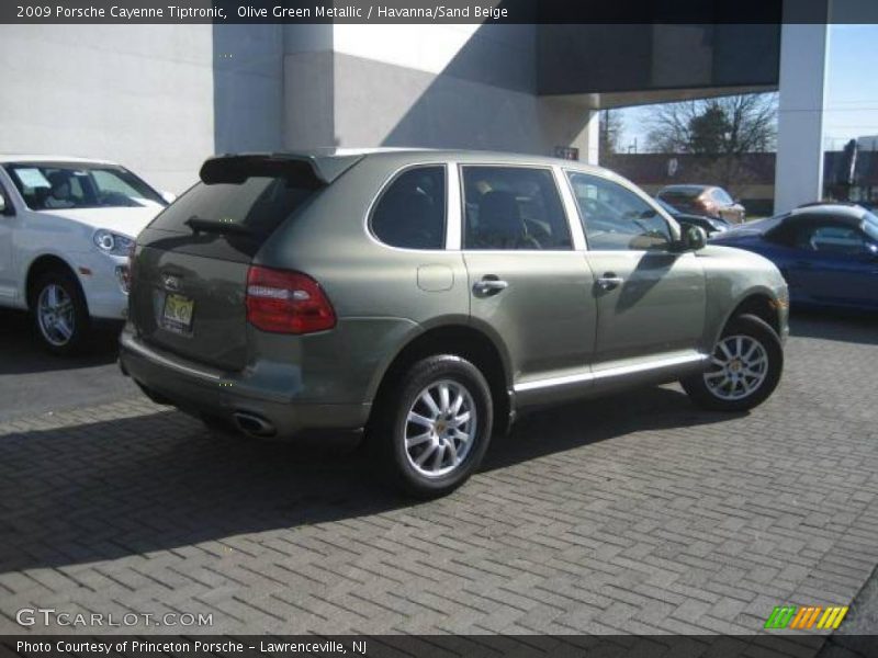Olive Green Metallic / Havanna/Sand Beige 2009 Porsche Cayenne Tiptronic