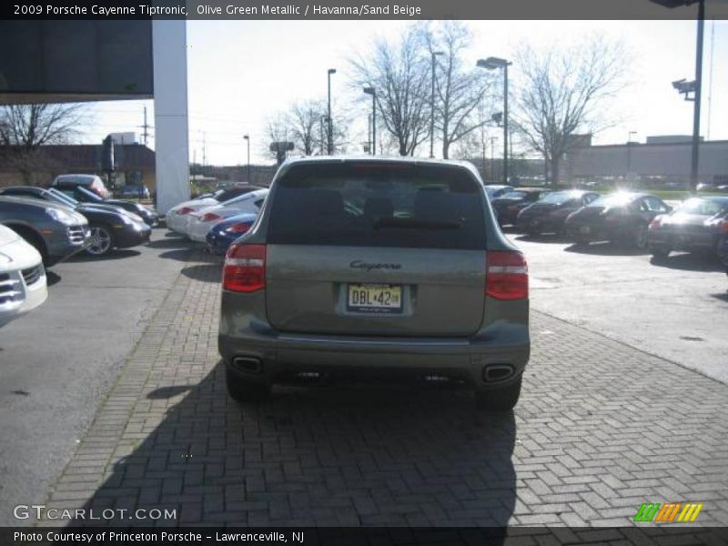 Olive Green Metallic / Havanna/Sand Beige 2009 Porsche Cayenne Tiptronic