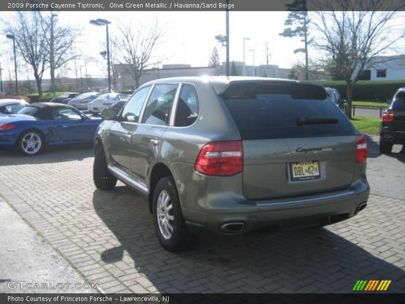 Olive Green Metallic / Havanna/Sand Beige 2009 Porsche Cayenne Tiptronic